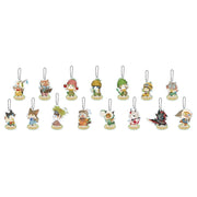 Monster Hunter Wilds Airou Acrylic Stand Keychain Collection Box (15 Pieces)
