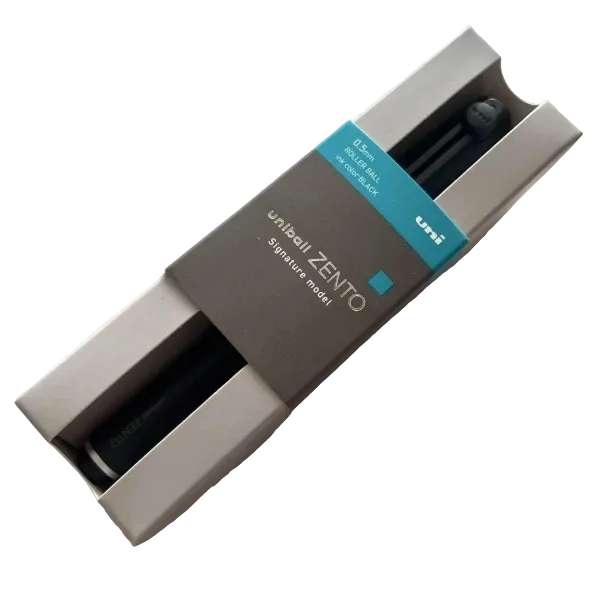 Uni-ball ZENTO Signature Model Water-Based Gel Pen 0.38mm / 0.5mm Black Ink