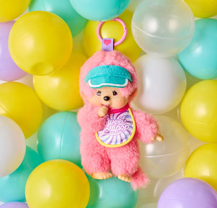 Monchhichi Sweet Lollipop Keychain [Pre-order]