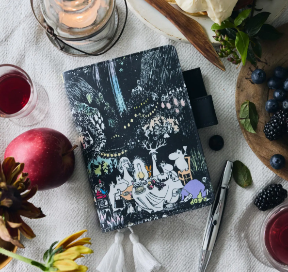 Hobonichi Techo 2027 Moomin “Big Party at Night” A6 Planner Cover