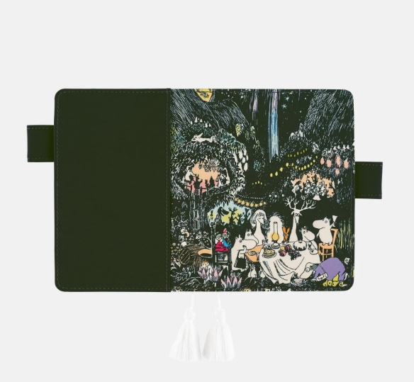 Hobonichi Techo 2027 Moomin “Big Party at Night” A6 Planner Cover