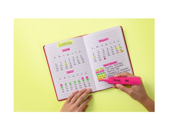 Sharpie Fluo XL Highlighter 4-Color Set 2190473