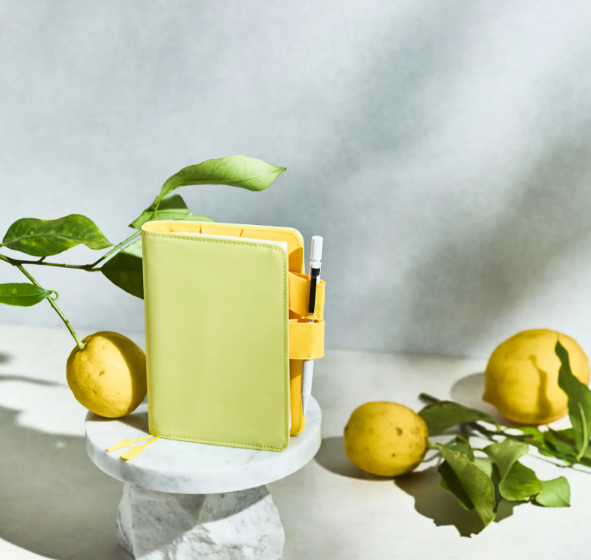Hobonichi Techo 2027 Colors Fresh Citron A6 Planner Cover