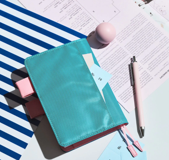 Hobonichi Techo 2027 Blue Parasol A6 Planner Cover