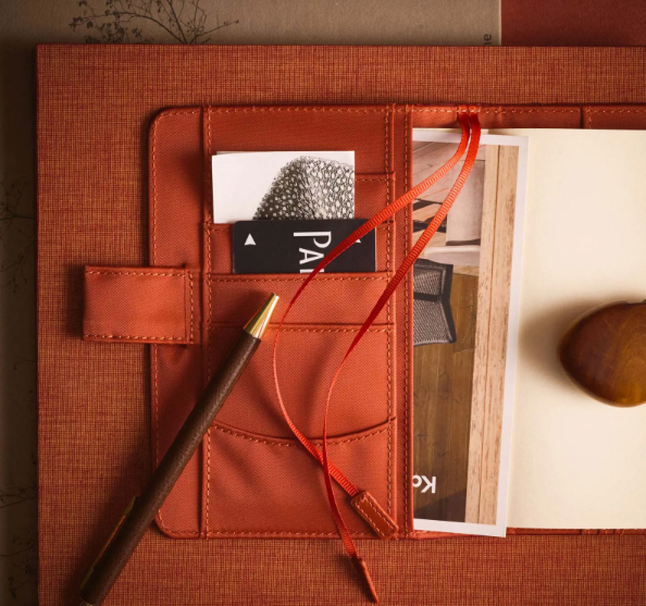 Hobonichi Techo 2027 Colors Bordeaux Terracotta A6 Planner Cover