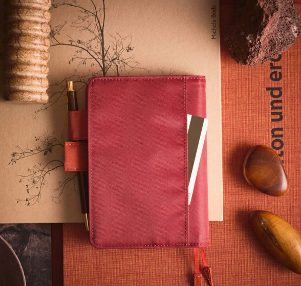 Hobonichi Techo 2027 Colors Bordeaux Terracotta A6 Planner Cover
