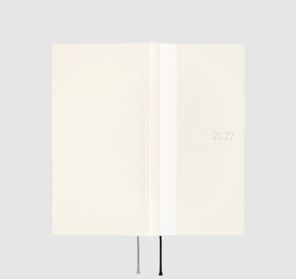 Hobonichi Techo Weeks 2027 White Line Ivory Planner