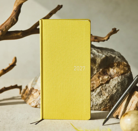 Hobonichi Techo Weeks 2027 Canary Yellow Planner