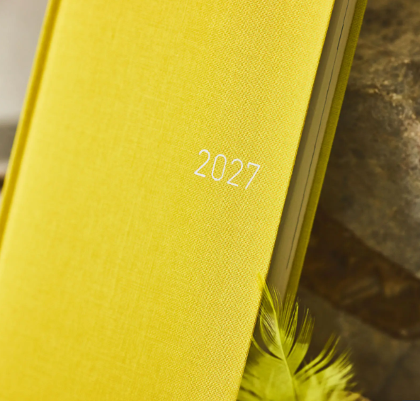 Hobonichi Techo Weeks 2027 Canary Yellow Planner