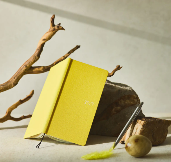 Hobonichi Techo Weeks 2027 Canary Yellow Planner