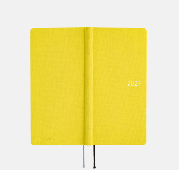 Hobonichi Techo Weeks 2027 Canary Yellow Planner