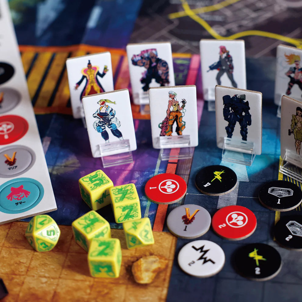 Cyberpunk Edgerunners Mission Kit Tabletop Roleplaying Game Starter Board Game Set