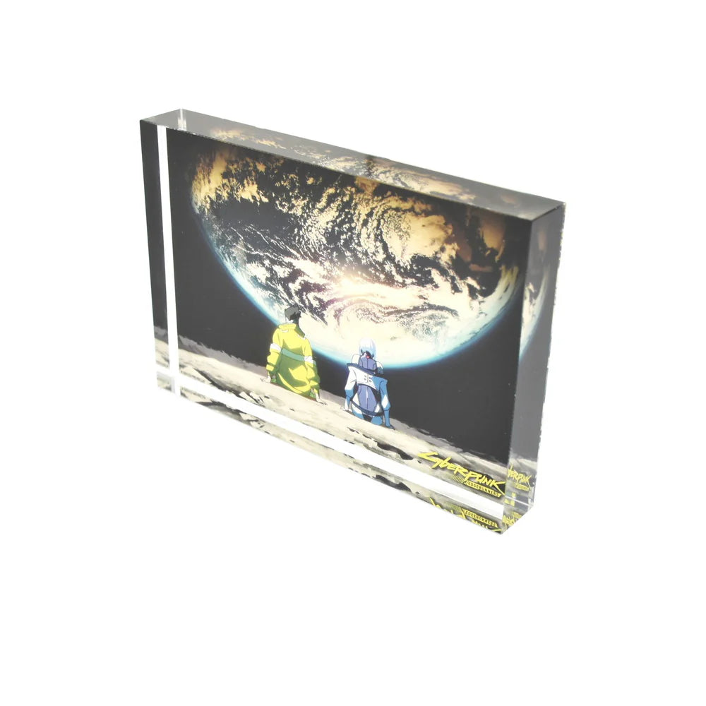 Cyberpunk Edgerunners Acrylic Block Anime Collectible Display