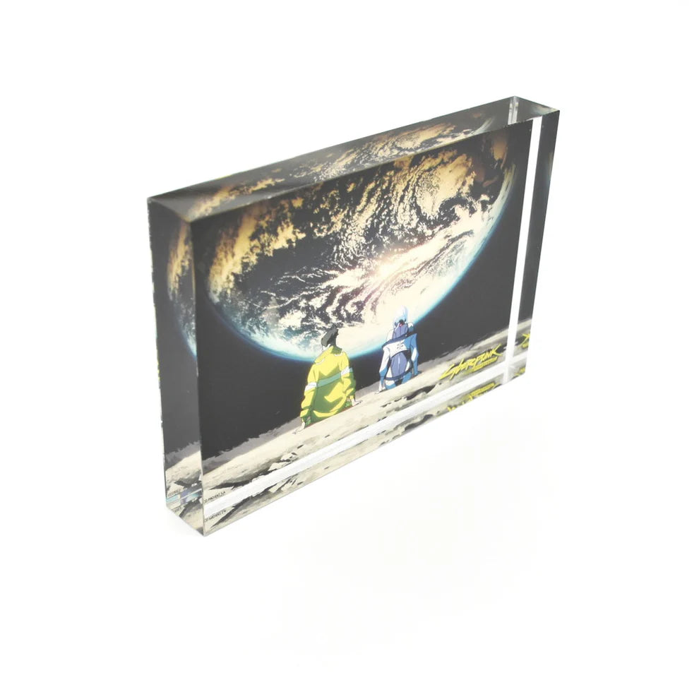 Cyberpunk Edgerunners Acrylic Block Anime Collectible Display