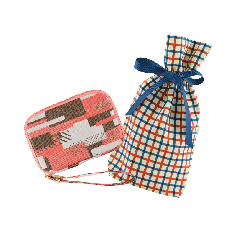 Hobonichi Drawer Pouch Pocket – mt Pink Mix Washi Tape Pattern Mini Pouch