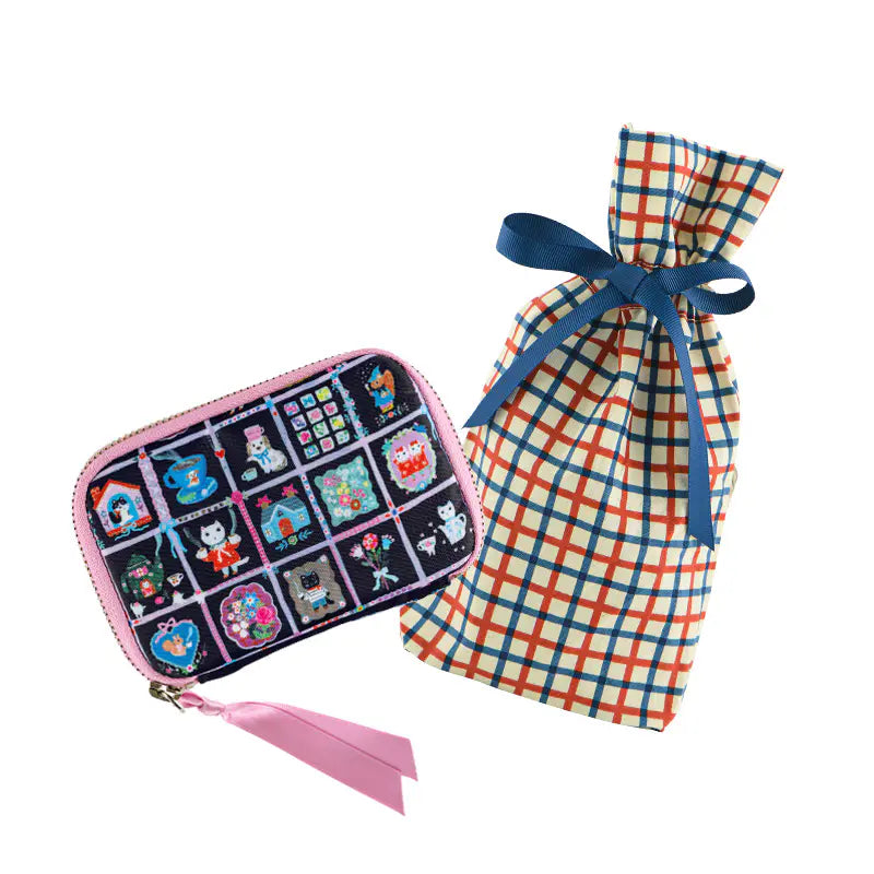 Hobonichi Techo Drawer Pouch Pocket “Coffee Together” – Yumi Kitagishi