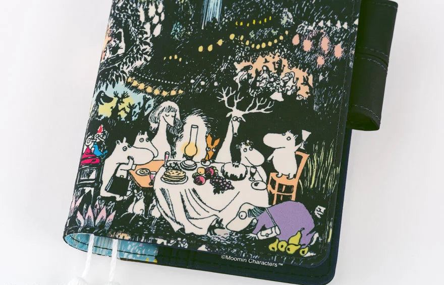Hobonichi Techo 2027 Moomin “Big Party at Night” A6 Planner Cover