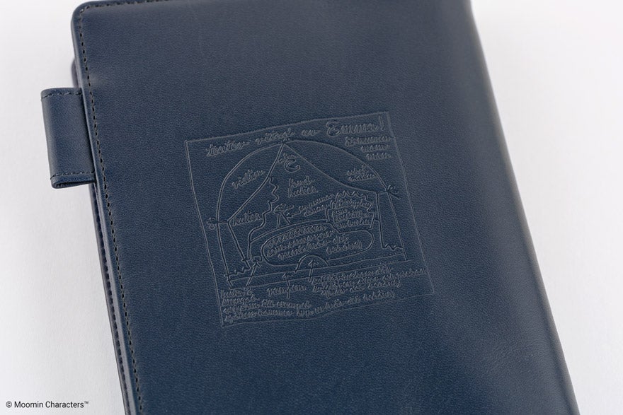 Hobonichi Techo 2027 Moomin Memories 5-Year Diary Leather Cover A6