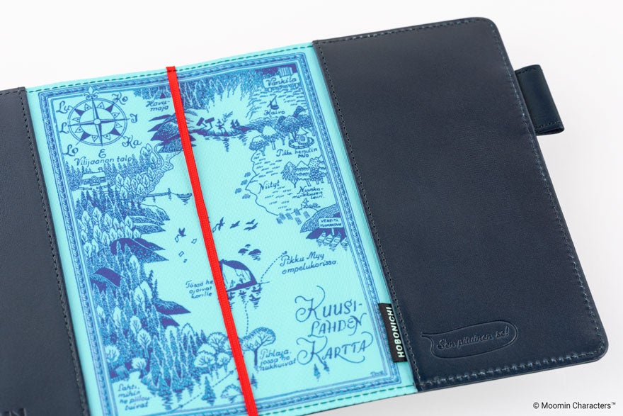 Hobonichi Techo 2027 Moomin Memories 5-Year Diary Leather Cover A6