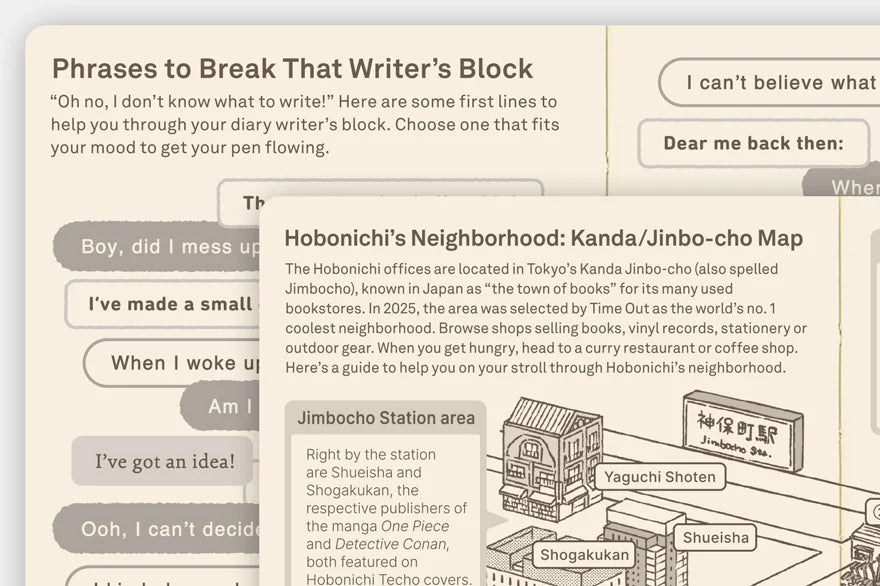 Hobonichi Techo Weeks 2027 White Line Ivory Planner