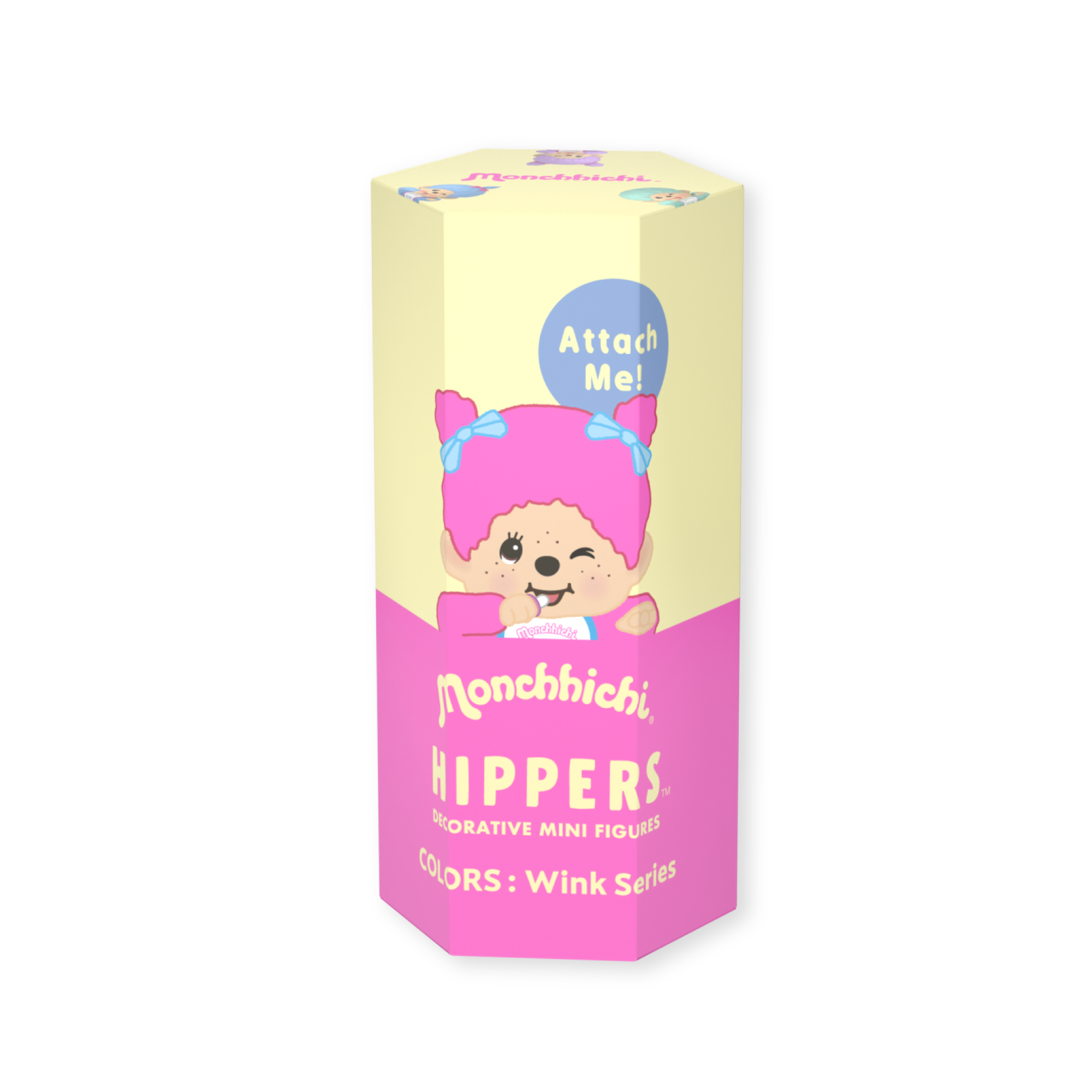 HIPPERS Monchhichi COLORS Wink Series Collectible Figure Blind Box