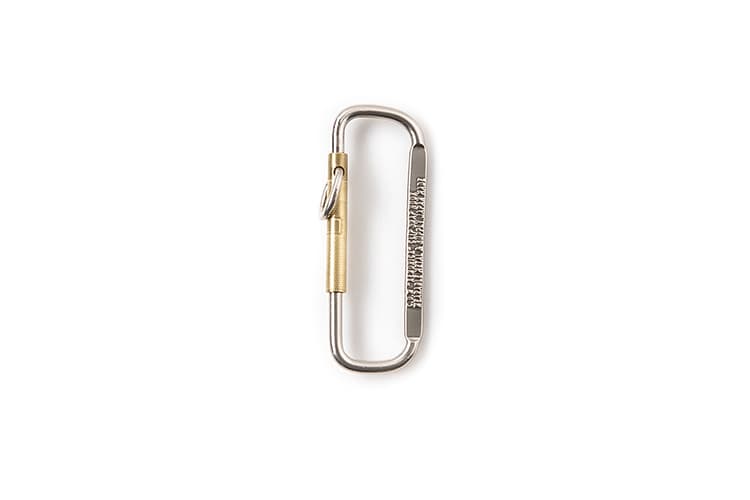 CANDY DESIGN & WORKS Kendrick CK18 Key Ring Brass Carabiner Key Holder