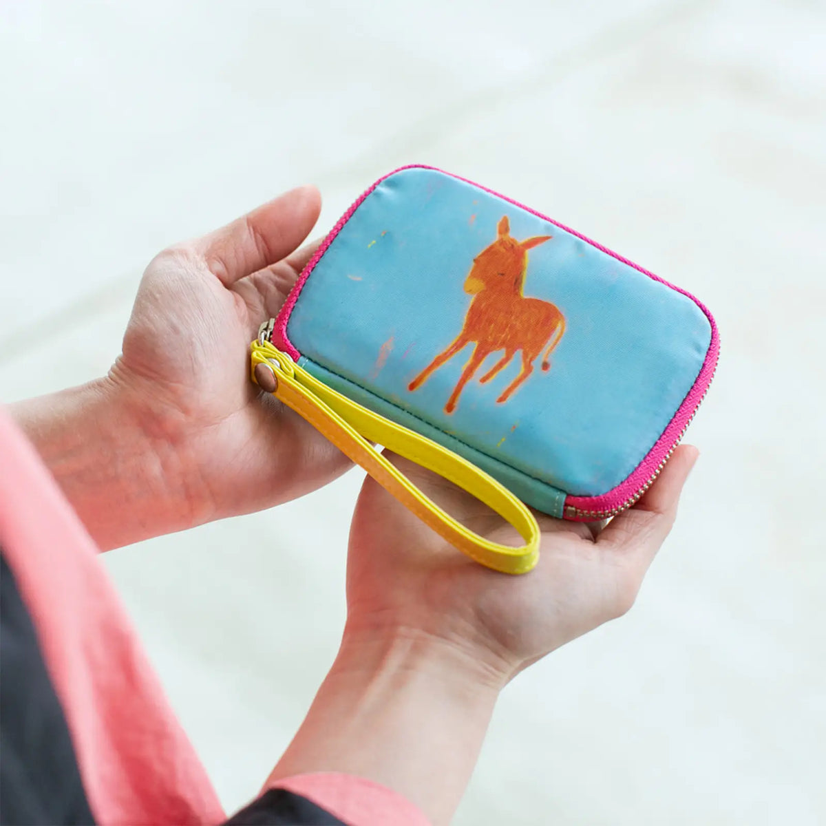Hobonichi Drawer Pouch Pocket – “The Donkey Says, I’m Always Here to Listen” Mini Pouch