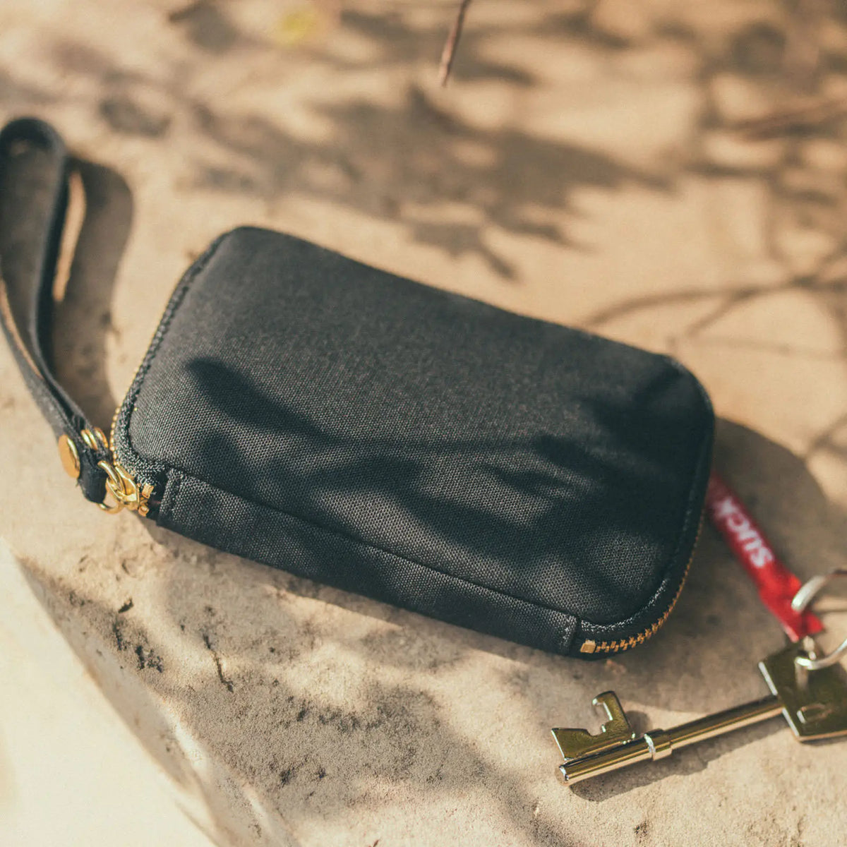 Hobonichi Drawer Pouch Pocket – Black Cotton Mini Organizer Pouch