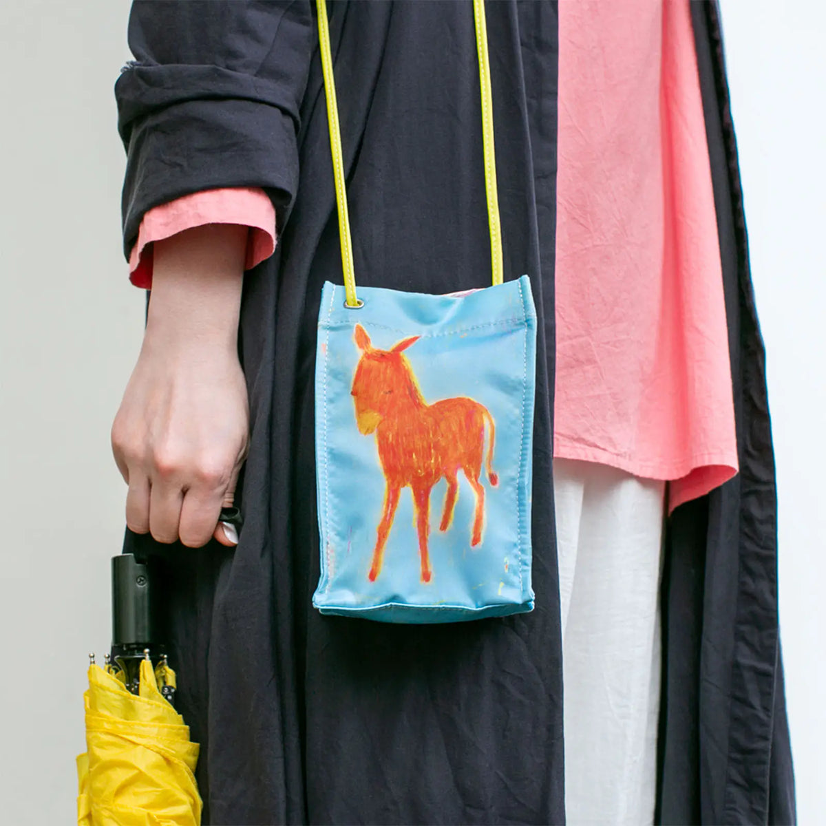 Hobonichi Drawer Pouch Gamaguchi Burabura – “The Donkey Says, I’m Always Here to Listen”