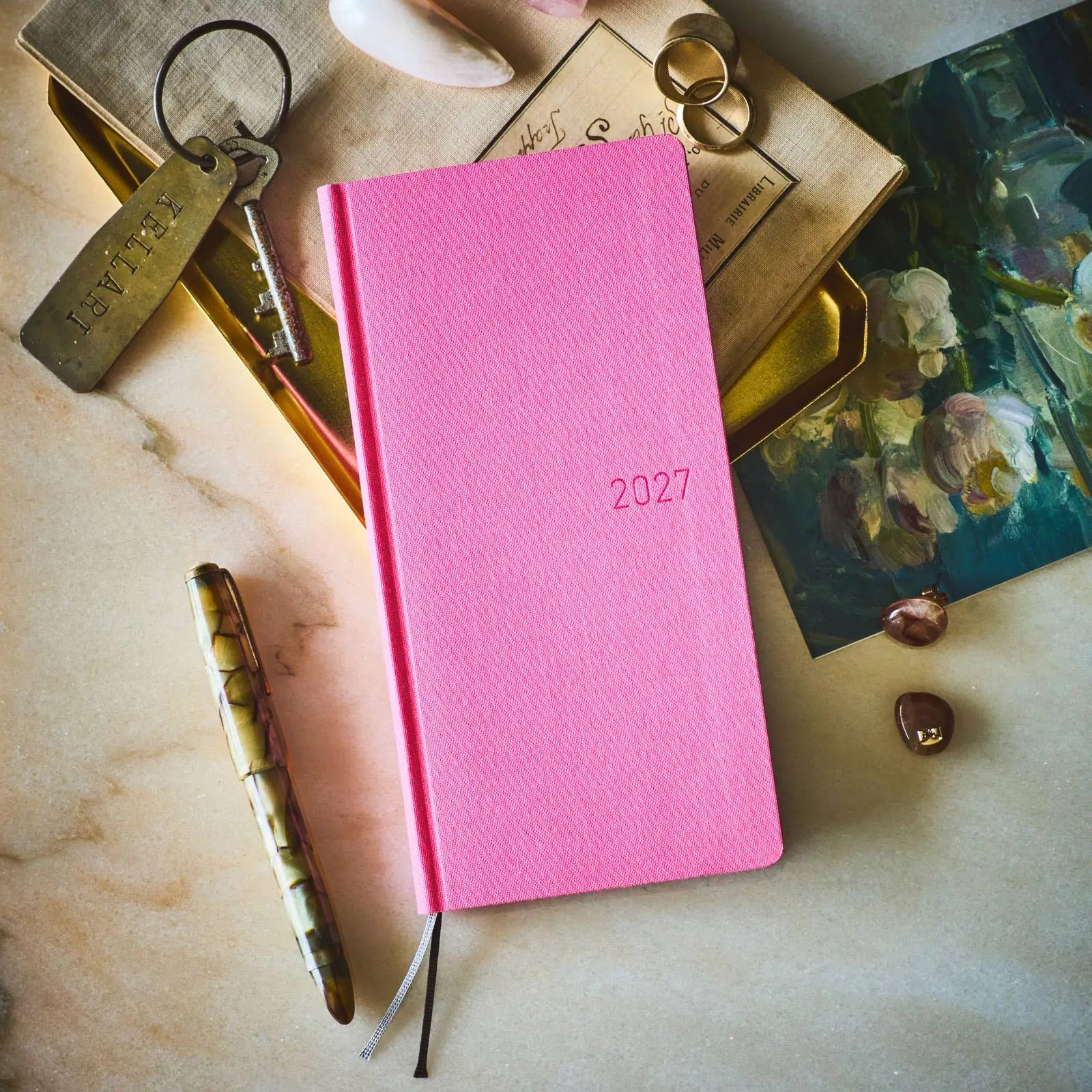 Hobonichi Techo Weeks 2027 Pink Sapphire Planner