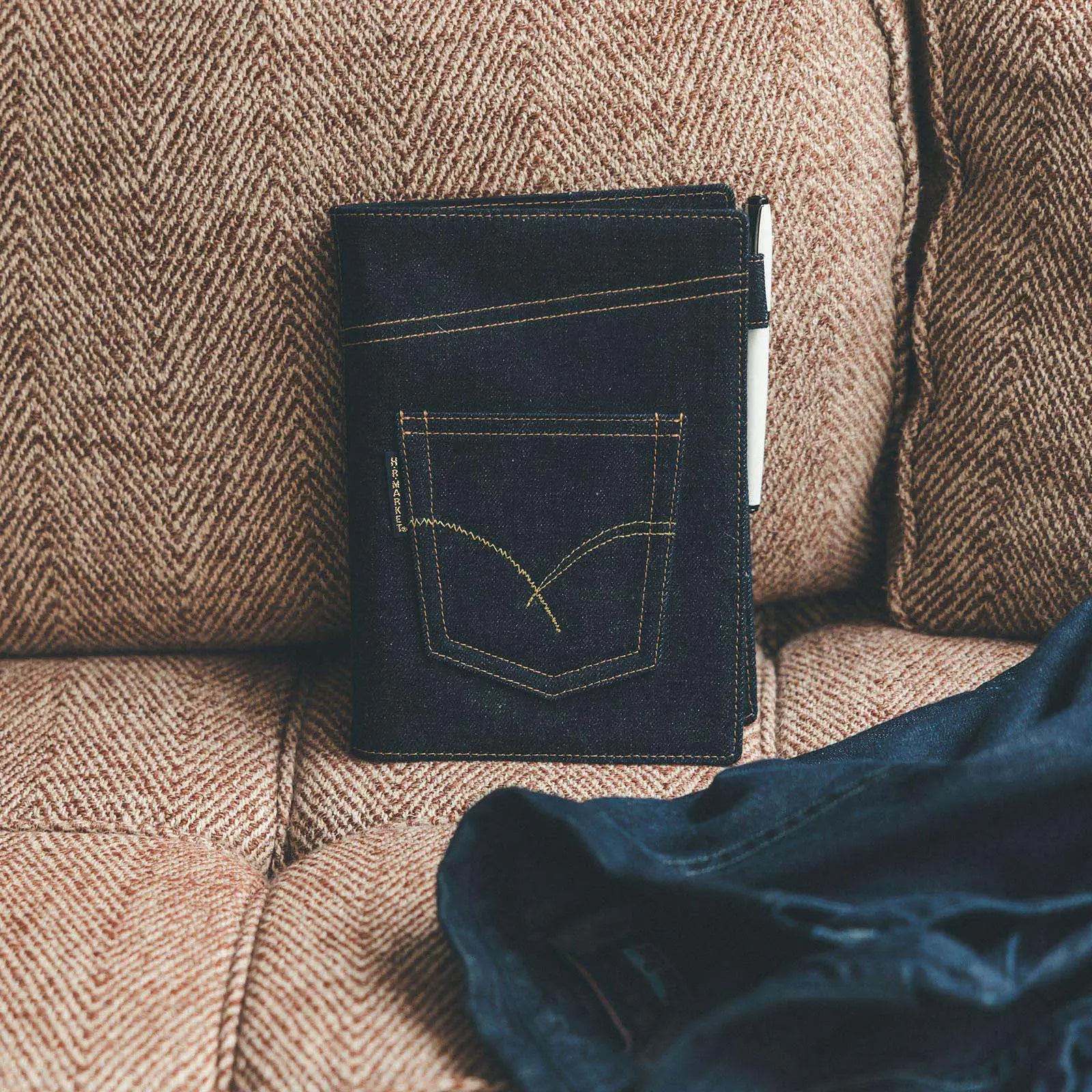 Hobonichi Techo 2027 INDIGO JEANS POCKET Large 5-Year Techo Cover A5