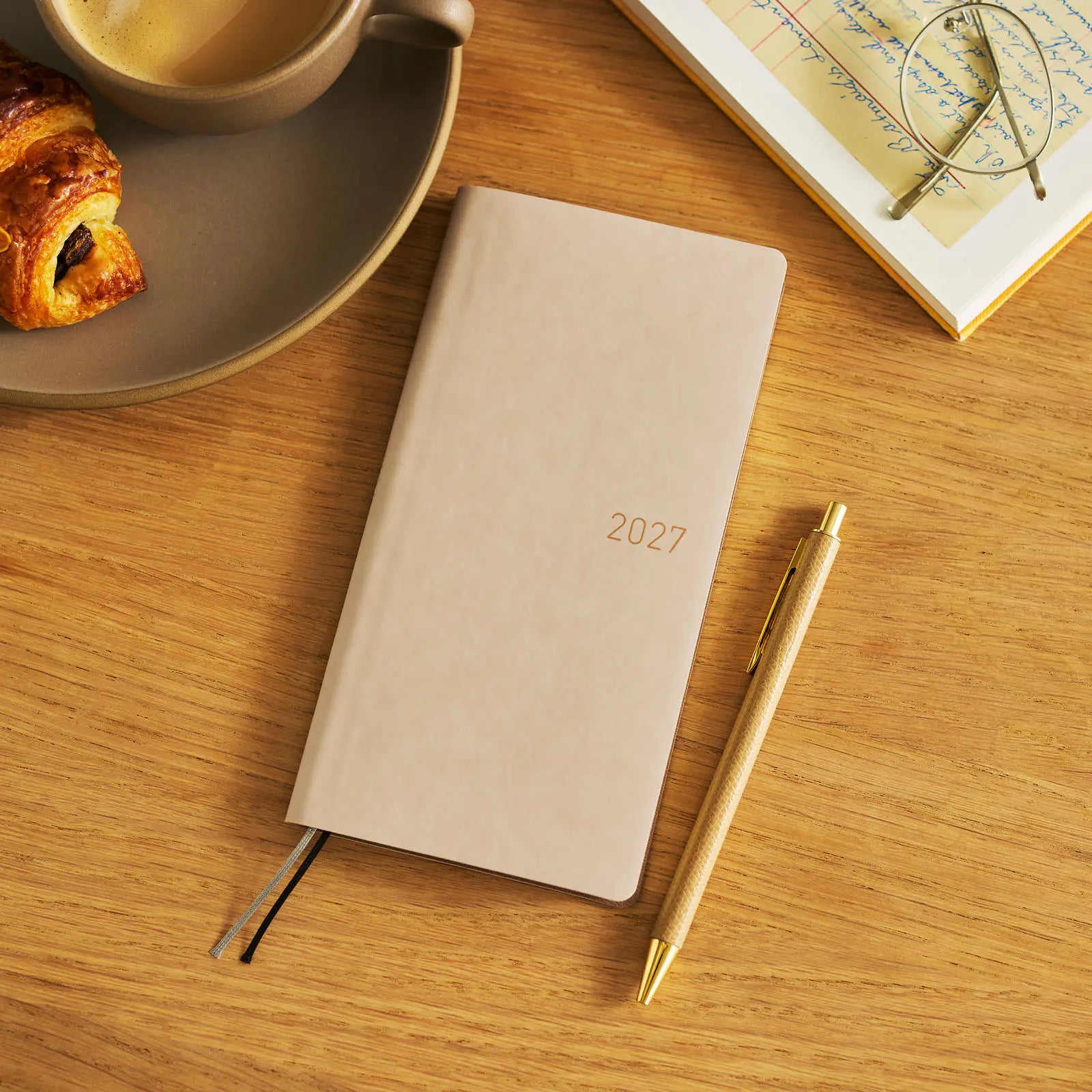 Hobonichi Techo Weeks 2027 Smooth “Cafe au Lait” Planner