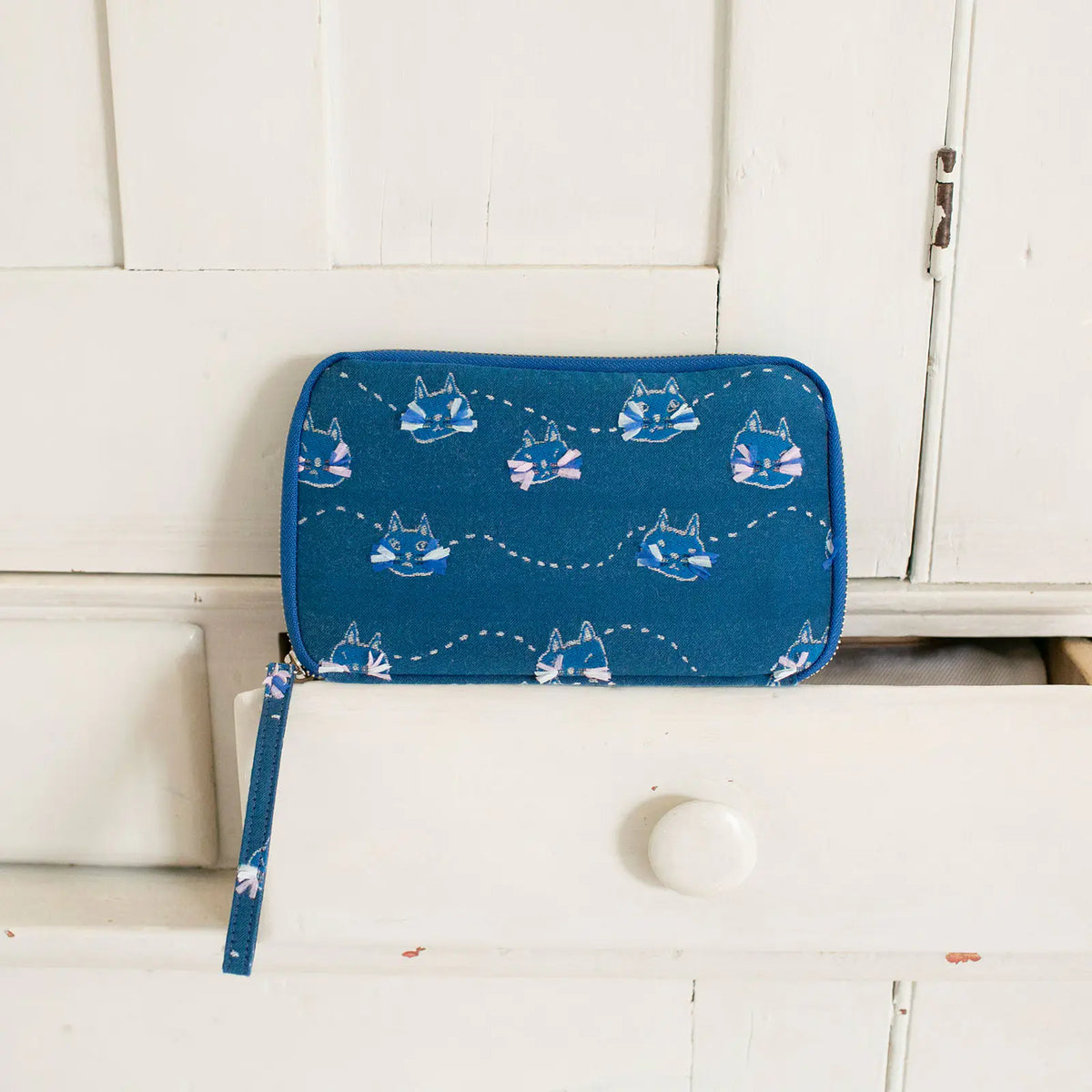 Hobonichi Drawer Pouch Ane Higeneko Cat Organizer Pouch