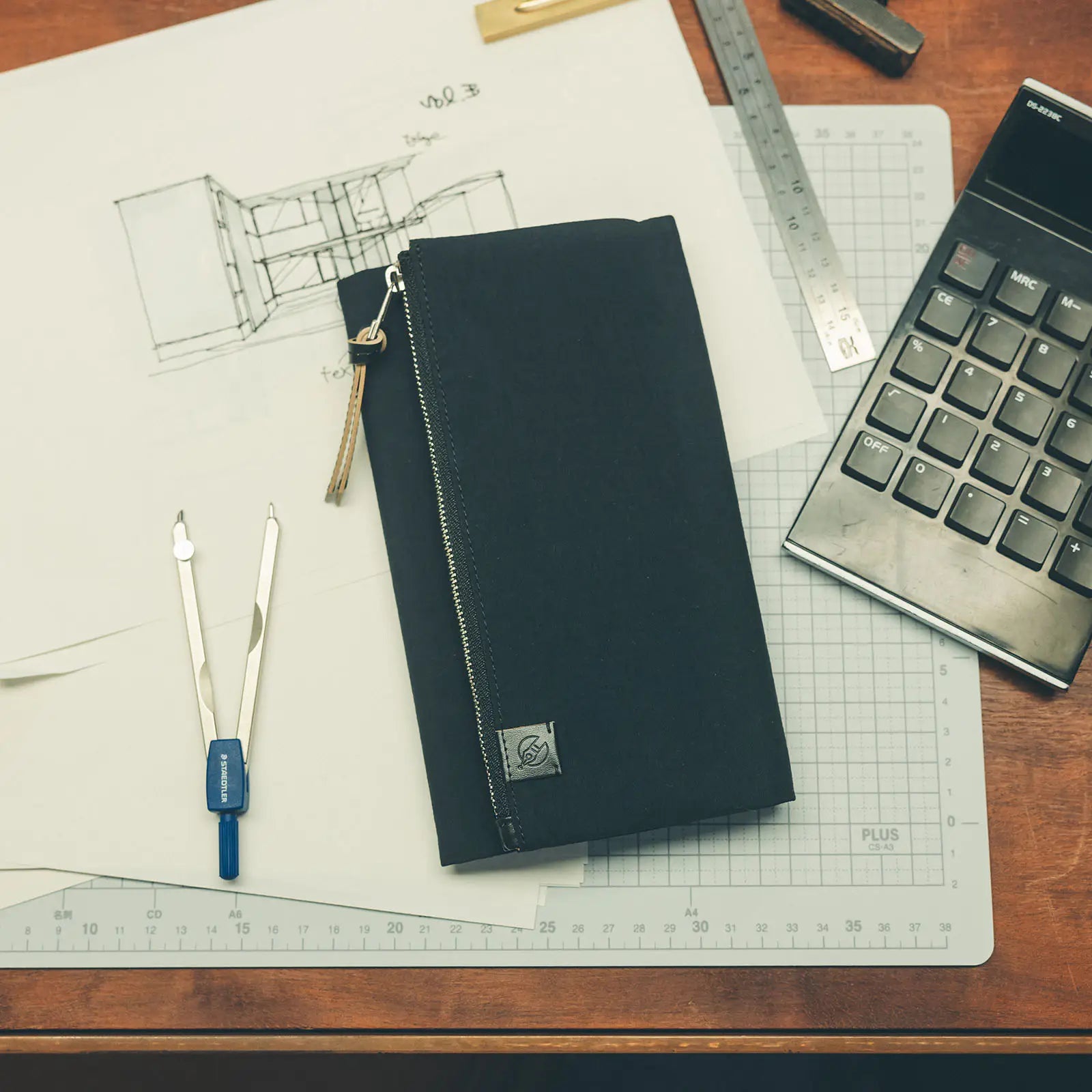 Hobonichi Techo 2027 tragen Black Weeks Planner Cover