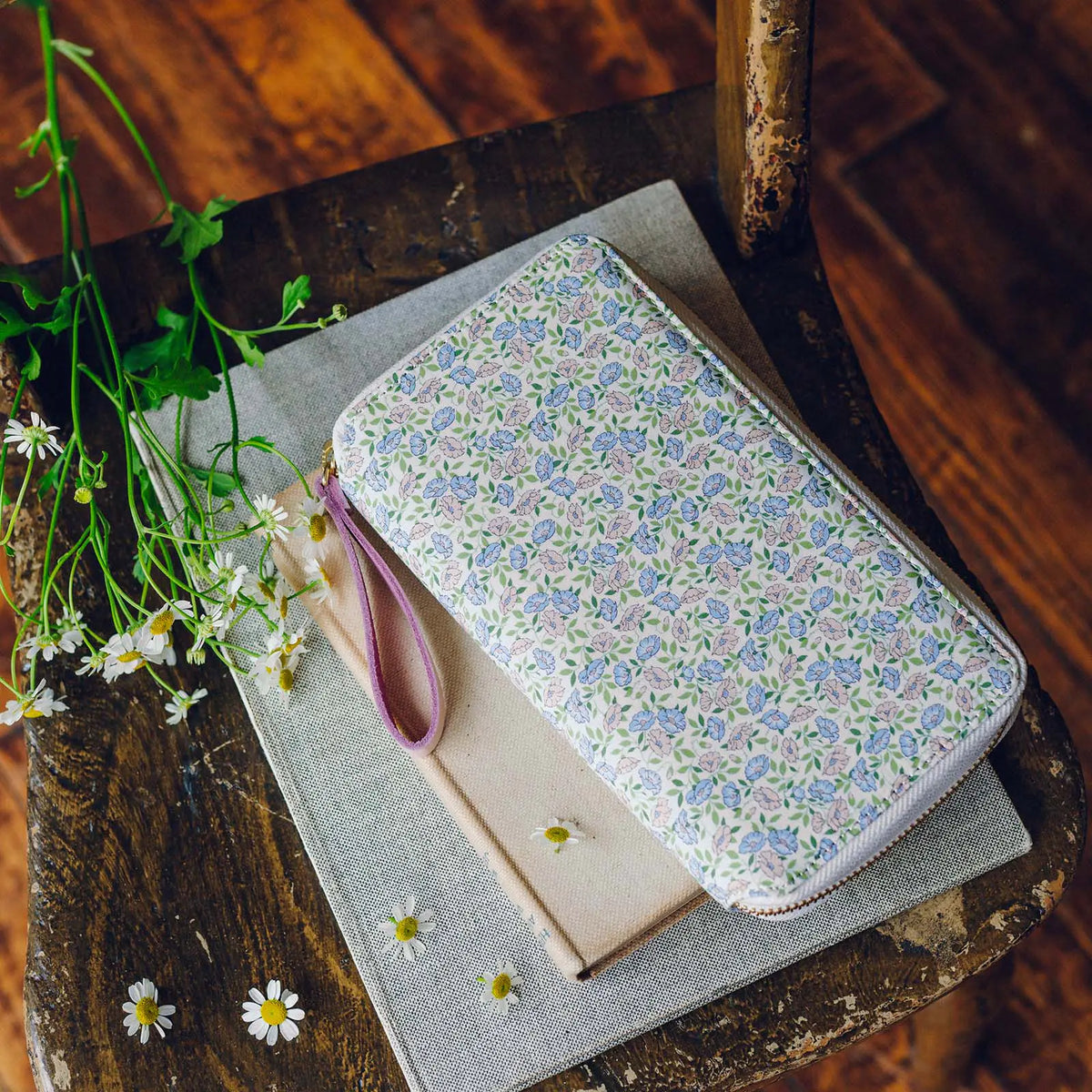 Hobonichi Techo 2027 LIBERTY FABRICS Sasha Kiora Weeks Zipper Cover