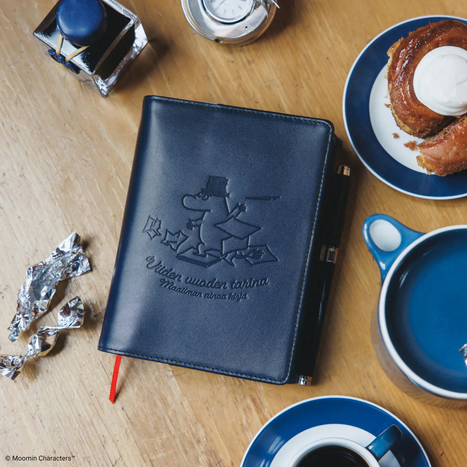 Hobonichi Techo 2027 Moomin Memories 5-Year Diary Leather Cover A6