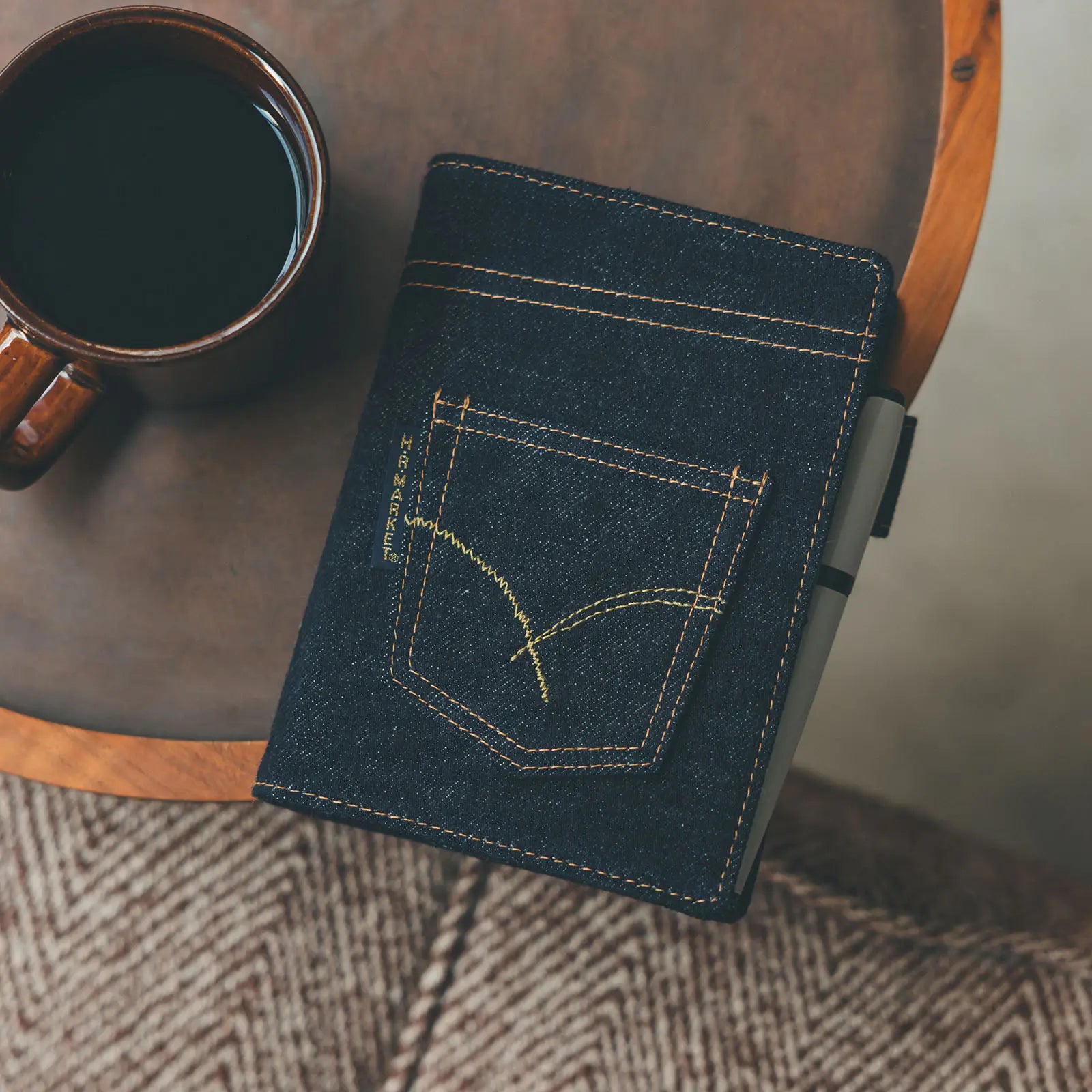Hobonichi Techo 2027 INDIGO JEANS POCKET 5-Year Diary Cover A6