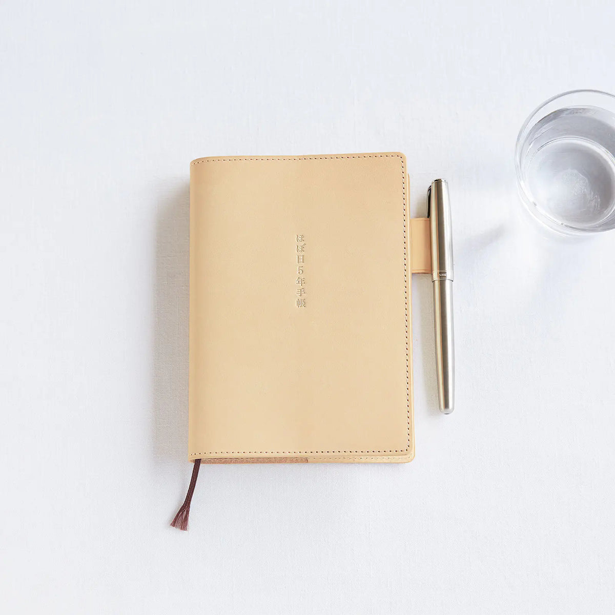 Hobonichi Techo 5-Year Diary Cover Natural Leather A6