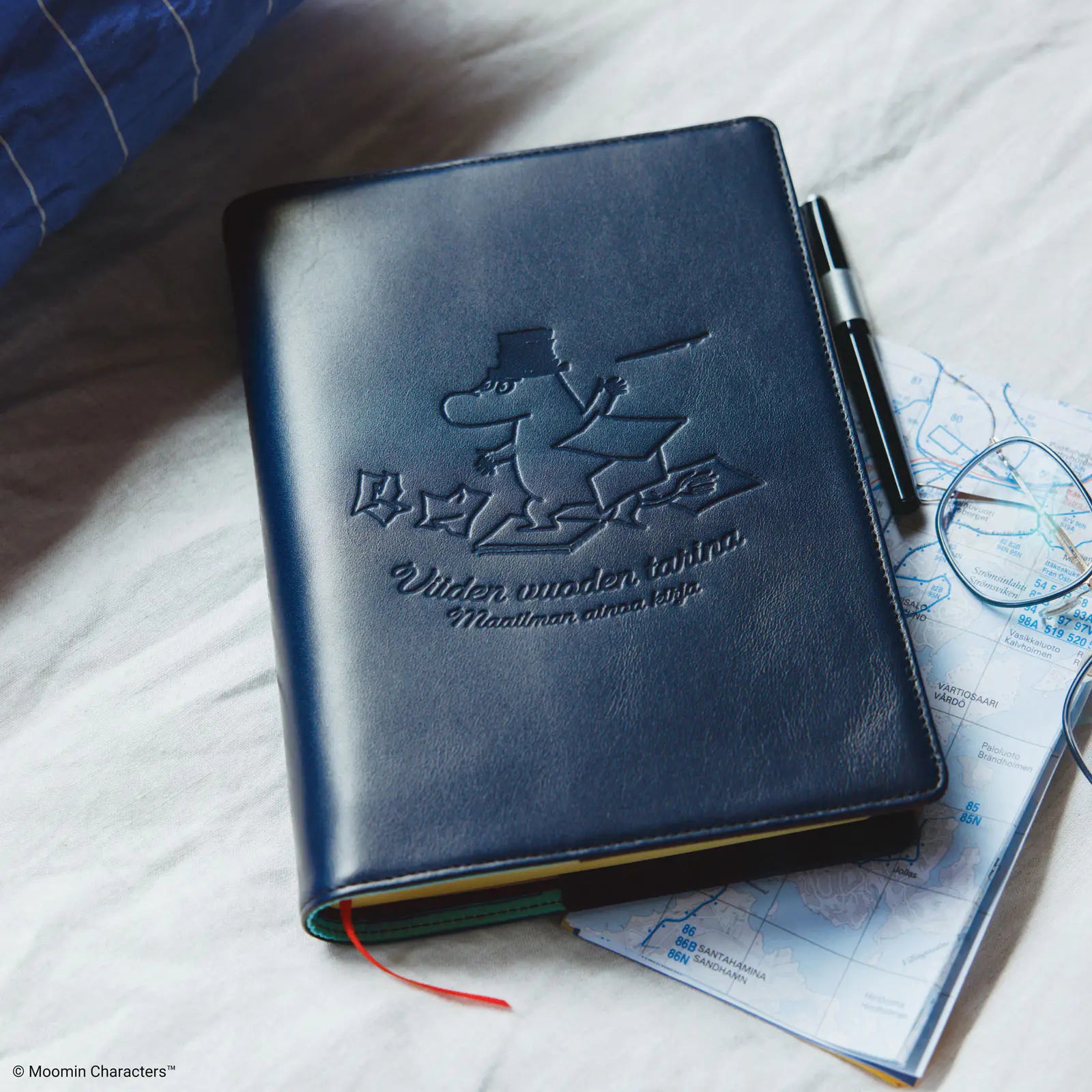 Hobonichi Techo 2027 Moomin “Record of Memories” Large 5-Year Techo Cover A5