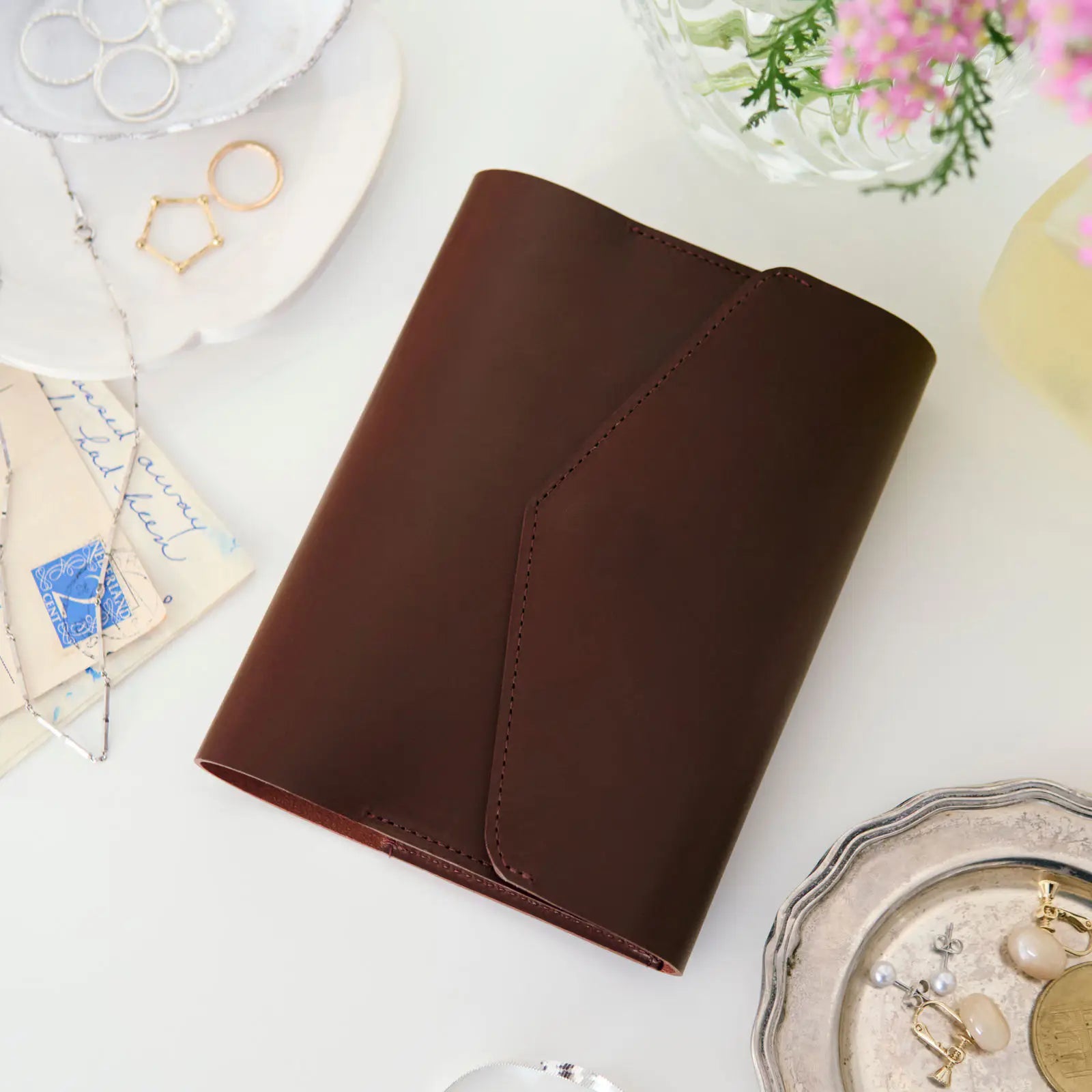 Hobonichi Techo GLOW CHIANTI Leather Planner Cover 2027