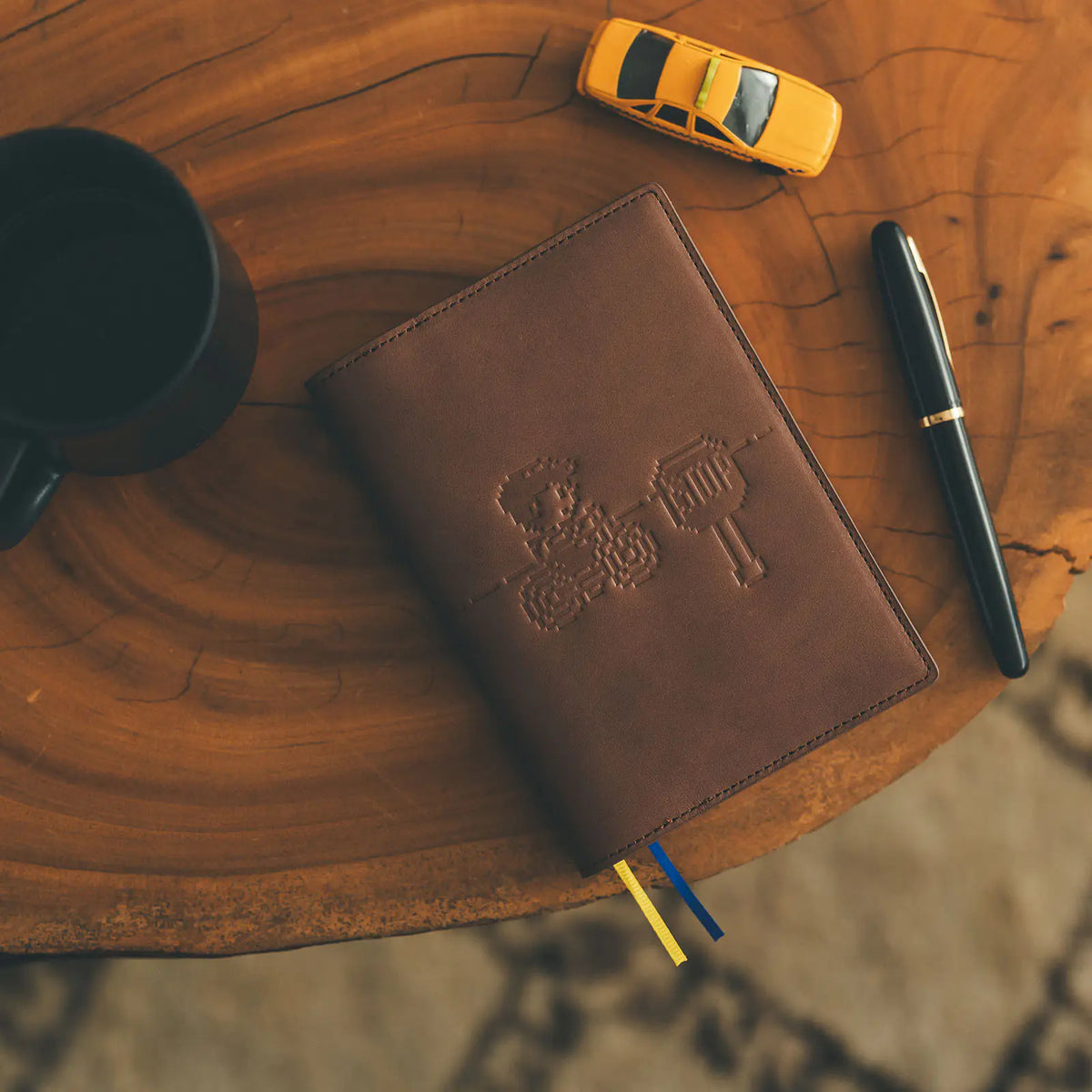 Hobonichi Techo MOTHER2 Kurukuru Pedal Leather Planner Cover 2027
