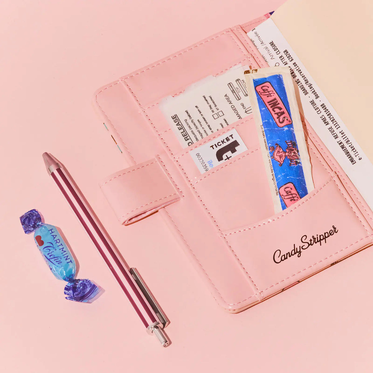 Hobonichi Techo A6 Candy Stripper DOG&CAT RANDOM Planner Cover 2027