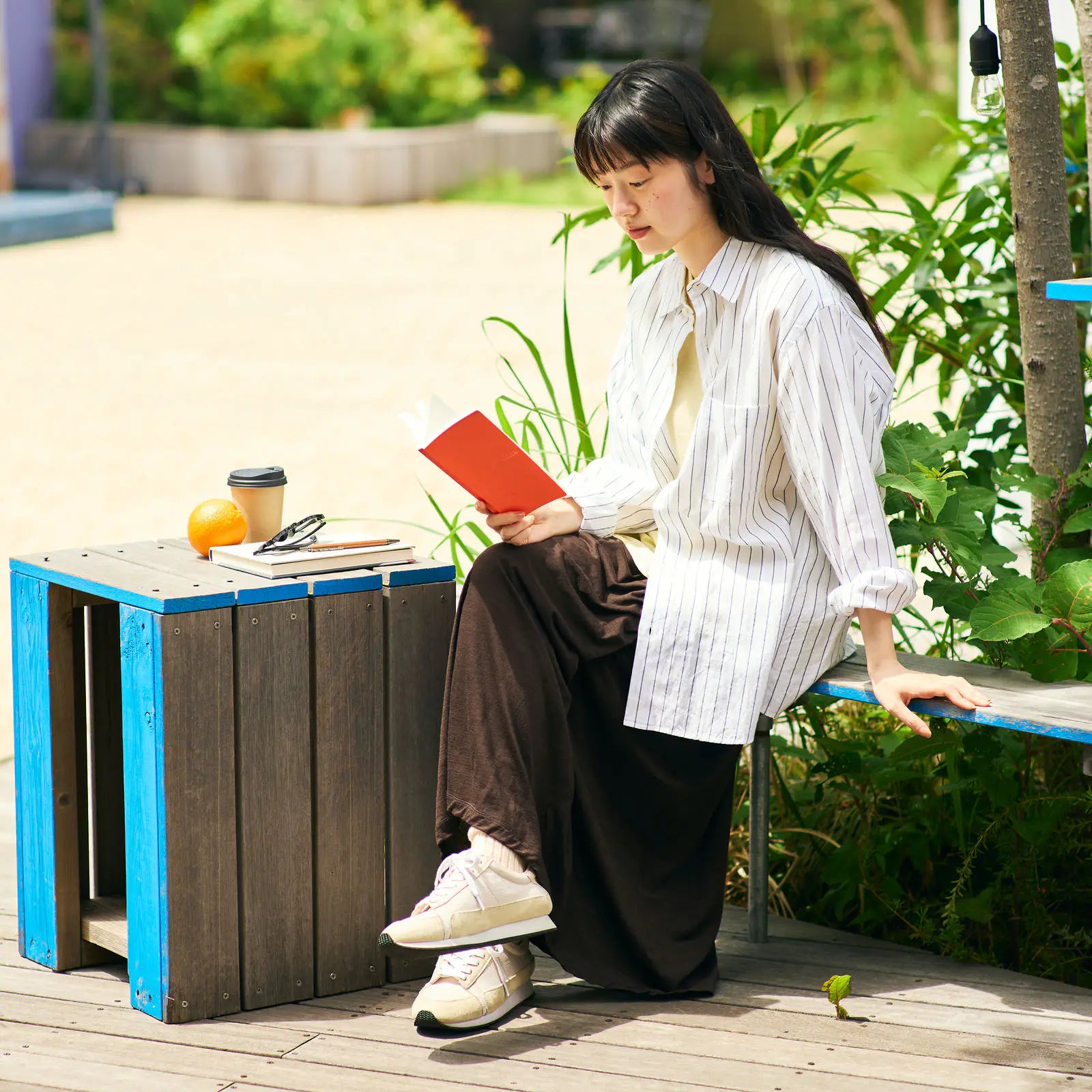 Hobonichi Techo Weeks Mega 2027 Sneaker “Mandarin Orange” Planner