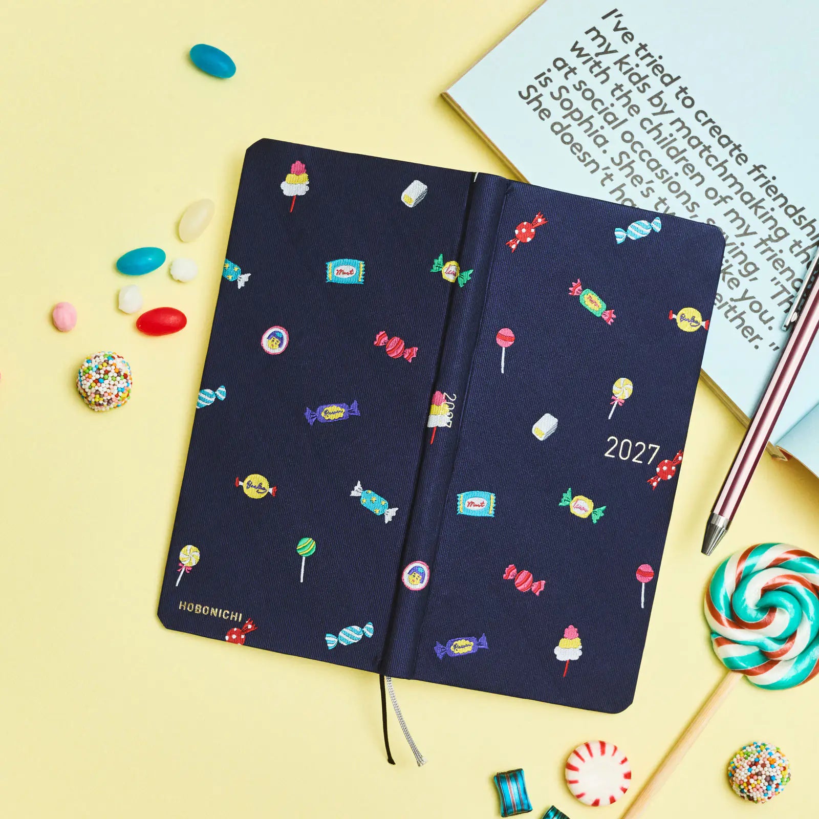 Hobonichi Techo Weeks Mega 2027 Tie & Chief “Candy Dream” Planner