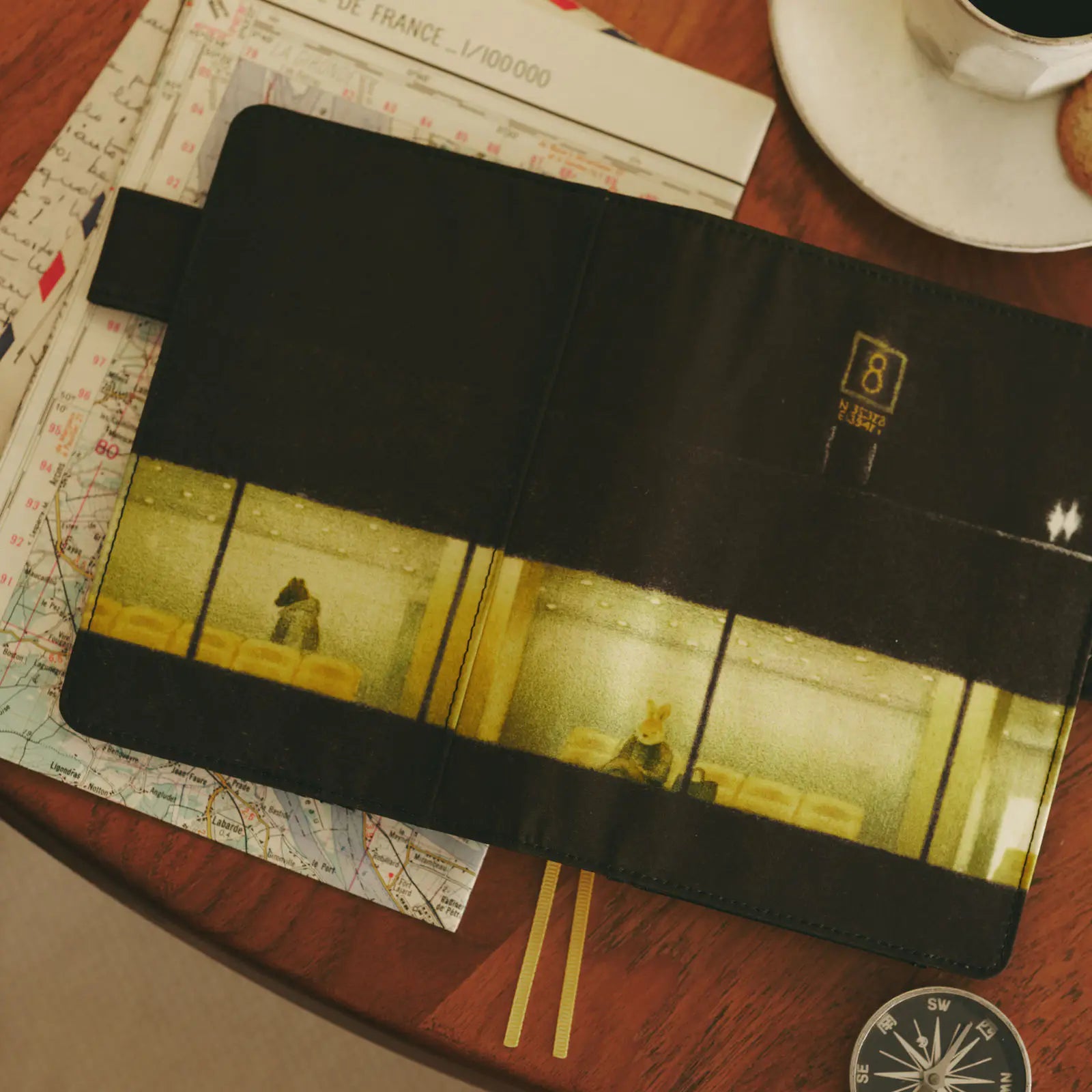 Hobonichi Techo Akiko Miyakoshi An Airport at Night A6 Planner Cover 2027
