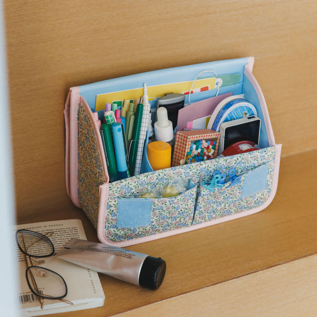 Hobonichi stappo LIBERTY FABRICS Sasha Kiora Organizer Pouch