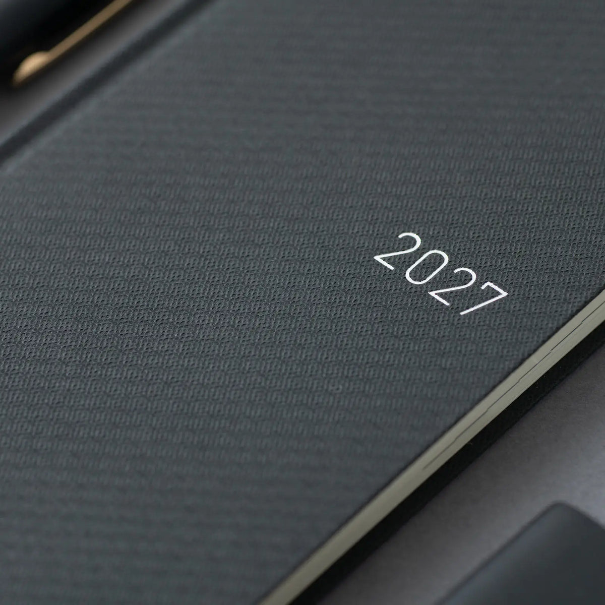 Hobonichi Techo Weeks 2027 Paper Series “Black Argyle” Planner