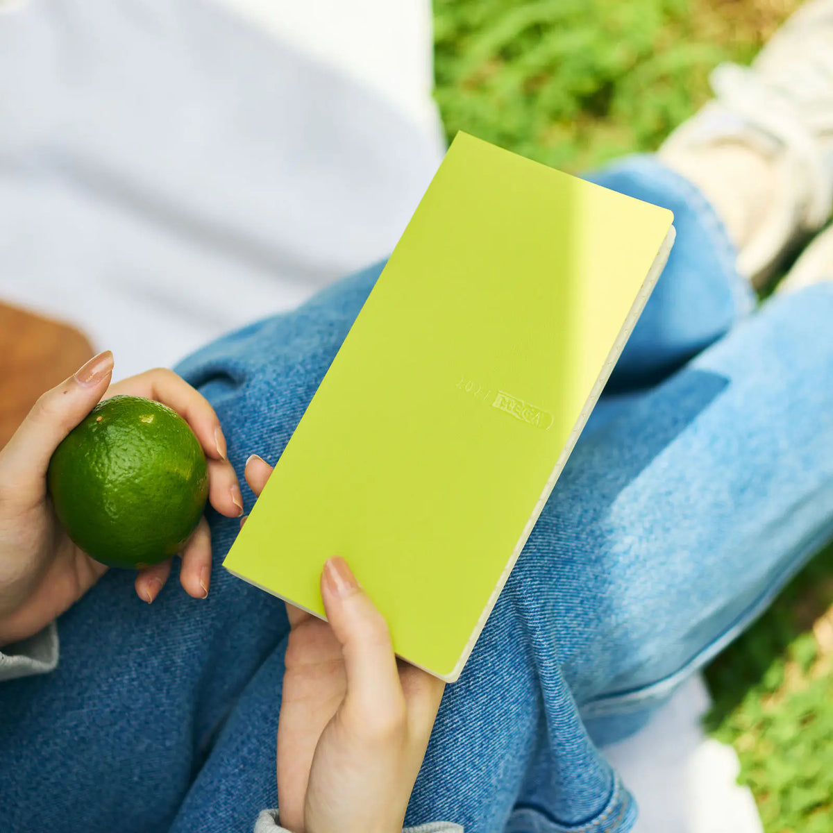 Hobonichi Techo Weeks Mega 2027 Sneaker “Lime Green” Planner