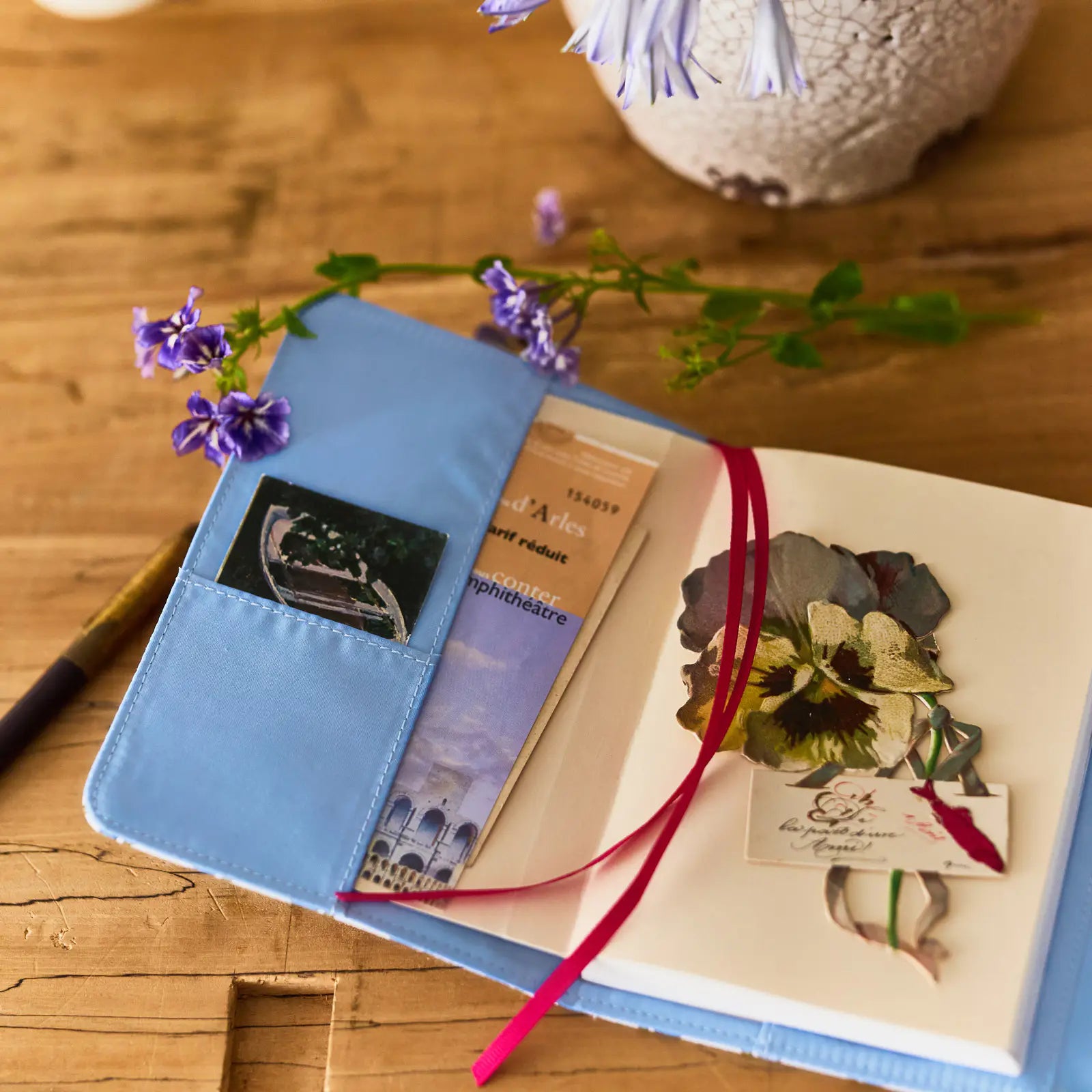 Hobonichi Techo A6 phoolon Little Flowers Planner Cover 2027