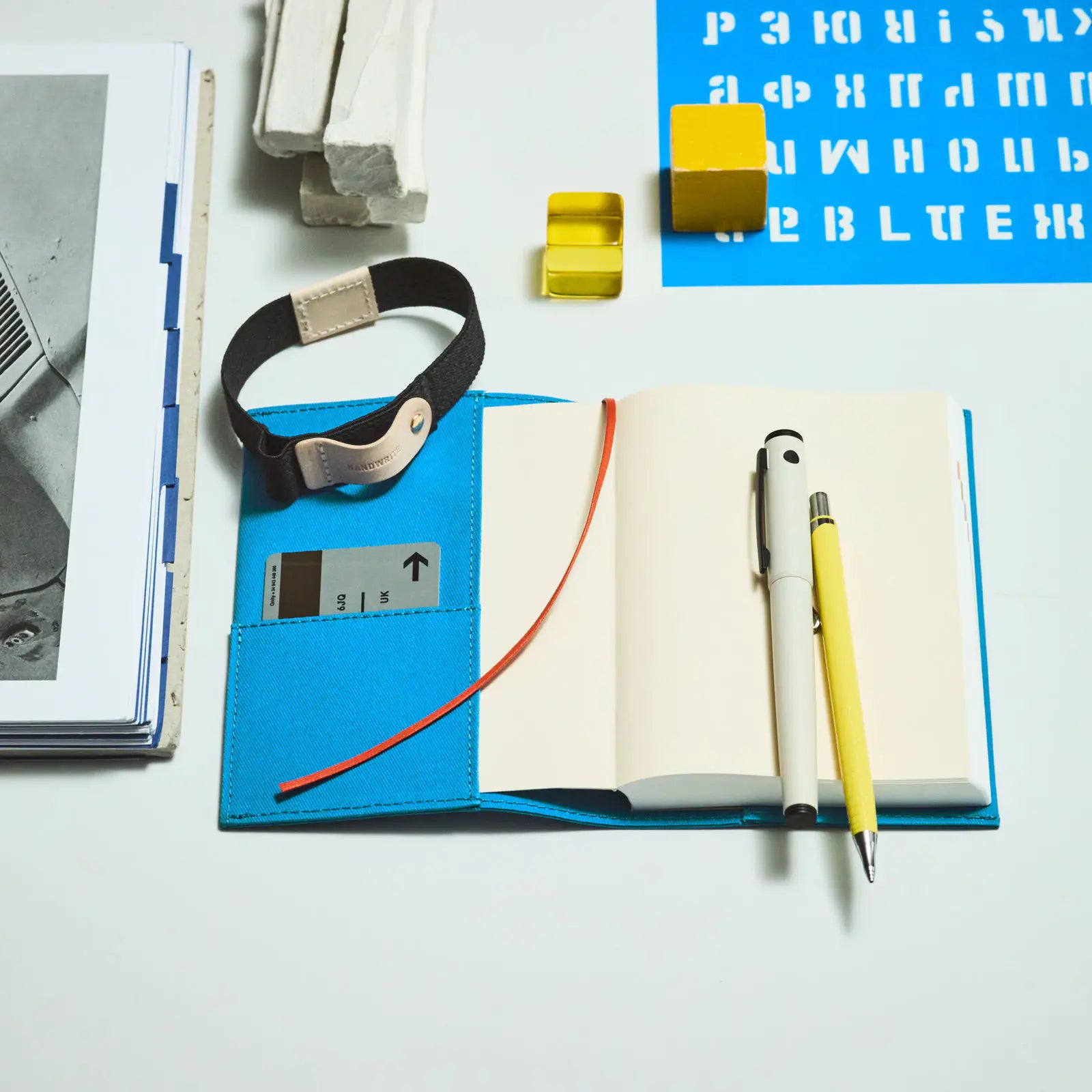 Hobonichi Techo Folio Ocean Blue Planner Cover 2027